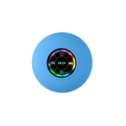 2025 Waterproof Wireless LED Bluetooth Speaker with Large Suction Cup - Portable Mini Stereo for Outdoor Sports